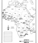 África – División política c/n