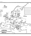 Europa – División política c/n