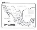 República mexicana – División política c/n