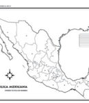 República mexicana – División política s/n