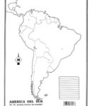 América del Sur – División política s/n