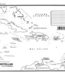 Antillas (Cuba) – División política c/n