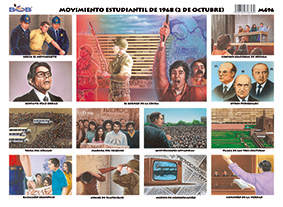 M496 Movimiento estudiantil de 1968 / 2 de octubre (25 pzas)