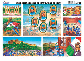 M503 Niños Héroes 3 (25 pzas)