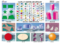 M509 Figuras y cuerpos geométricos (25 pzas)