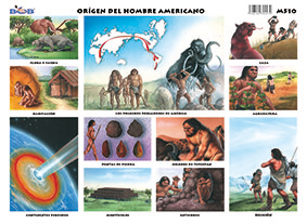 M510 Origen del hombre americano (25 pzas)