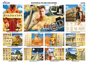 M546 Historia de los números (25 pzas)