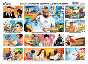 M556 Enfermedades por contaminación ambiental (25 pzas)