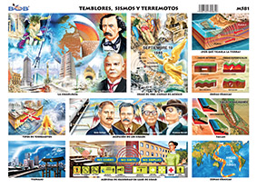 M581 Temblores, sismos y terremotos (25 pzas)