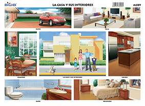 M589 Casa y sus interiores (25 pzas)