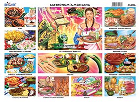 M606 Gastronomía mexicana (25 pzas)