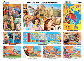 M616 Lenguas y dialectos de México (25 pzas)