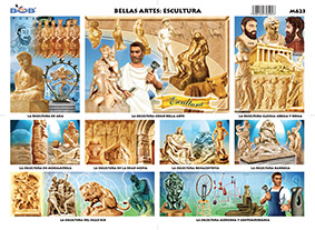 M623 Bellas artes: Escultura (25 pzas)