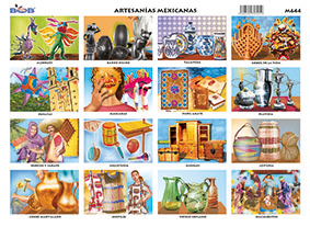 M644 Artesanías mexicanas (25 pzas)