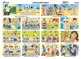 M676 Educación física (25 pzas)