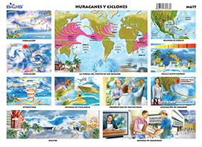 M677 Huracanes y ciclones (25 pzas)