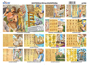 M750 Historia de la escritura (25 pzas)