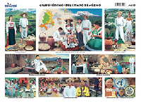 M817 Grupos Étnicos del Estado de México (25 pzas)