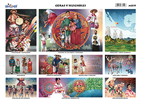 M819 Coras y Huicholes (25 pzas)