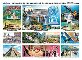 M846 Patrimonio de la Humanidad (25 pzas)