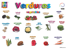DK1008 Las verduras (25 pzas)