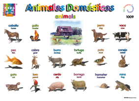 DK1009 Animales domésticos (25 pzas)