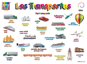 DK1014 Los transportes (25 pzas)