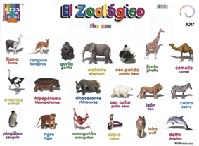 DK1017 El zoológico (25 pzas)