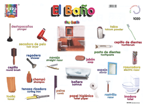 DK1020 El baño (25 pzas)