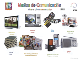 DK1029 Medios de comunicación (25 pzas)