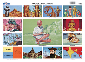 M116 Cultura India / hindú (25 pzas)