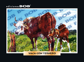 RV114 Vaca con ternero (50 pzas)