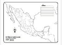 CN007 República Mexicana Hidrografía s/n (100 pzas)
