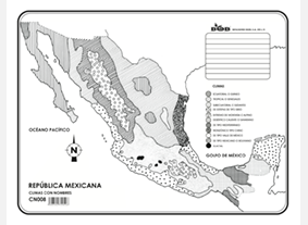 CN008 República Mexicana Climas c/n (100 pzas)