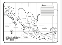 CN018 República Mexicana Husos horarios c/n (100 pzas)