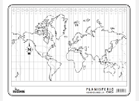 CN024 Planisferio Husos horarios s/n (100 pzas)