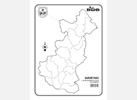 CN206 Querétaro División política s/n (100 pzas)