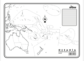 MI08 Oceanía División política s/n (200 pzas)