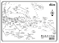 ME21 Oceanía División política c/n (25 pzas)