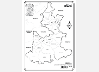 ME33 Puebla División política c/n (25 pzas)