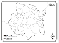 ME44 Morelos División política s/n (25 pzas)
