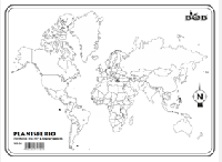 MR04 Planisferio División política s/n (1 pza)