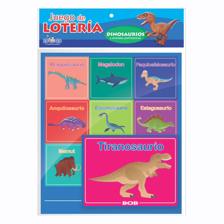 LOT09 Dinosaurios y animales prehistóricos (1 pza)