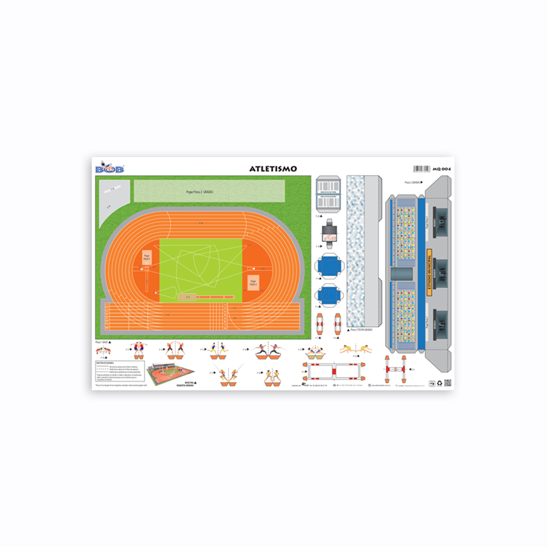 MQ004 Atletismo (3 pzas)