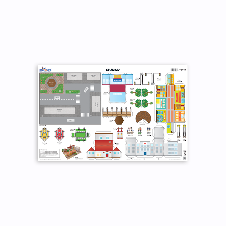 MQ017 Ciudad (3 pzas)