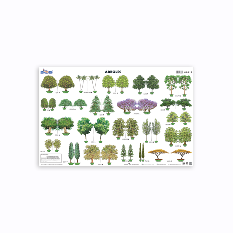 MQ018 Árboles (3 pzas)