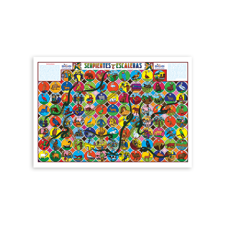 J03 Serpientes y Escaleras (1 pza)