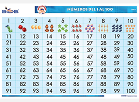 CPR17 Números del 1 al 100 (1 pza)