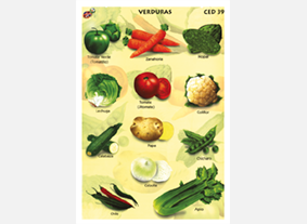 CED39 Verduras (1 pza)