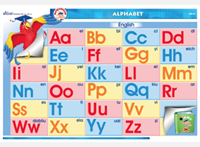 CSP06 Abecedario - inglés (1 pza)